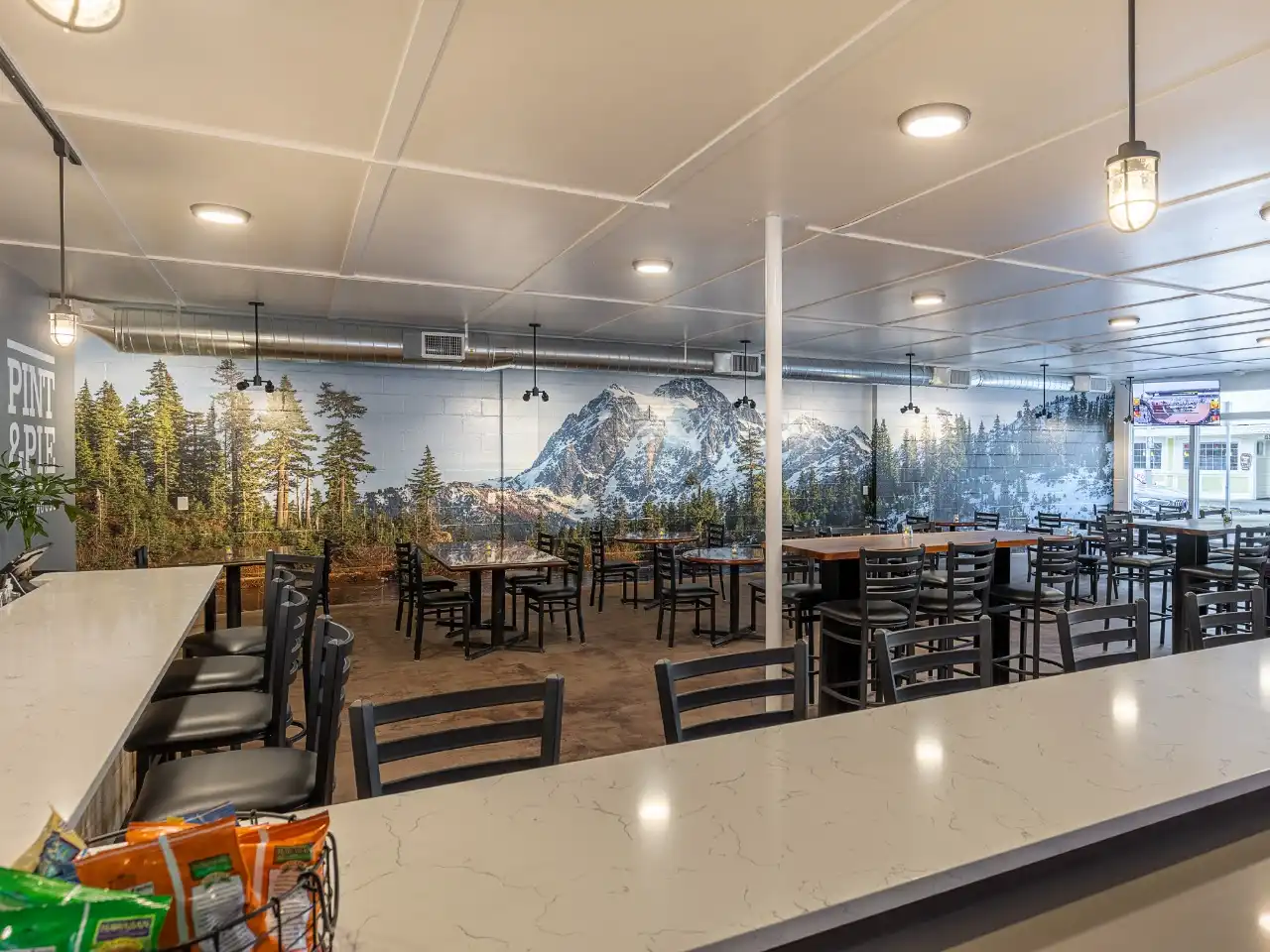 Pint and Pie Interior Remodel by Linear Construction Services