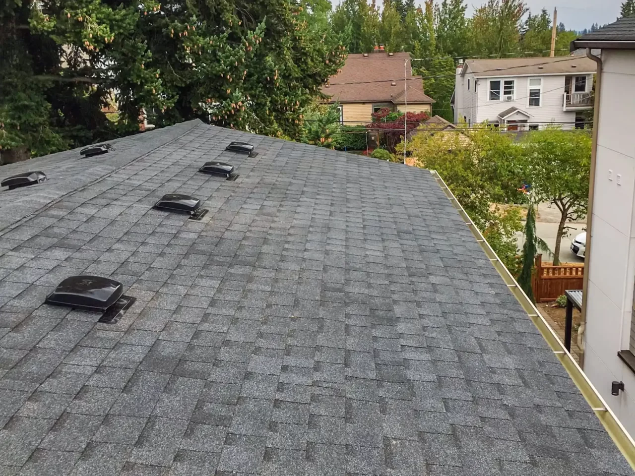 Seattle Home Bathroom, Roof, and Floor Remodel by Linear Construction Services
