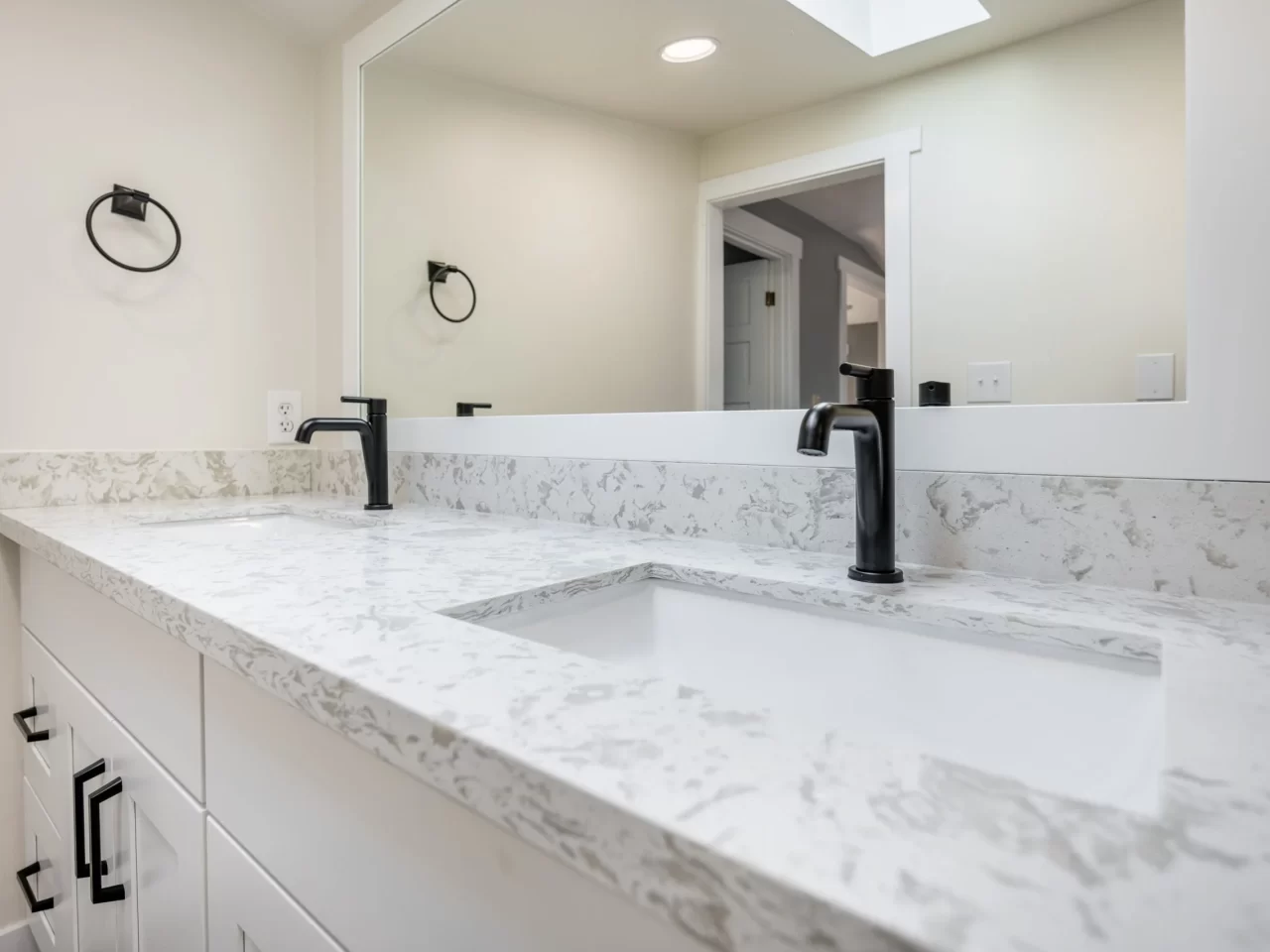 Seattle Home Bathroom, Roof, and Floor Remodel by Linear Construction Services